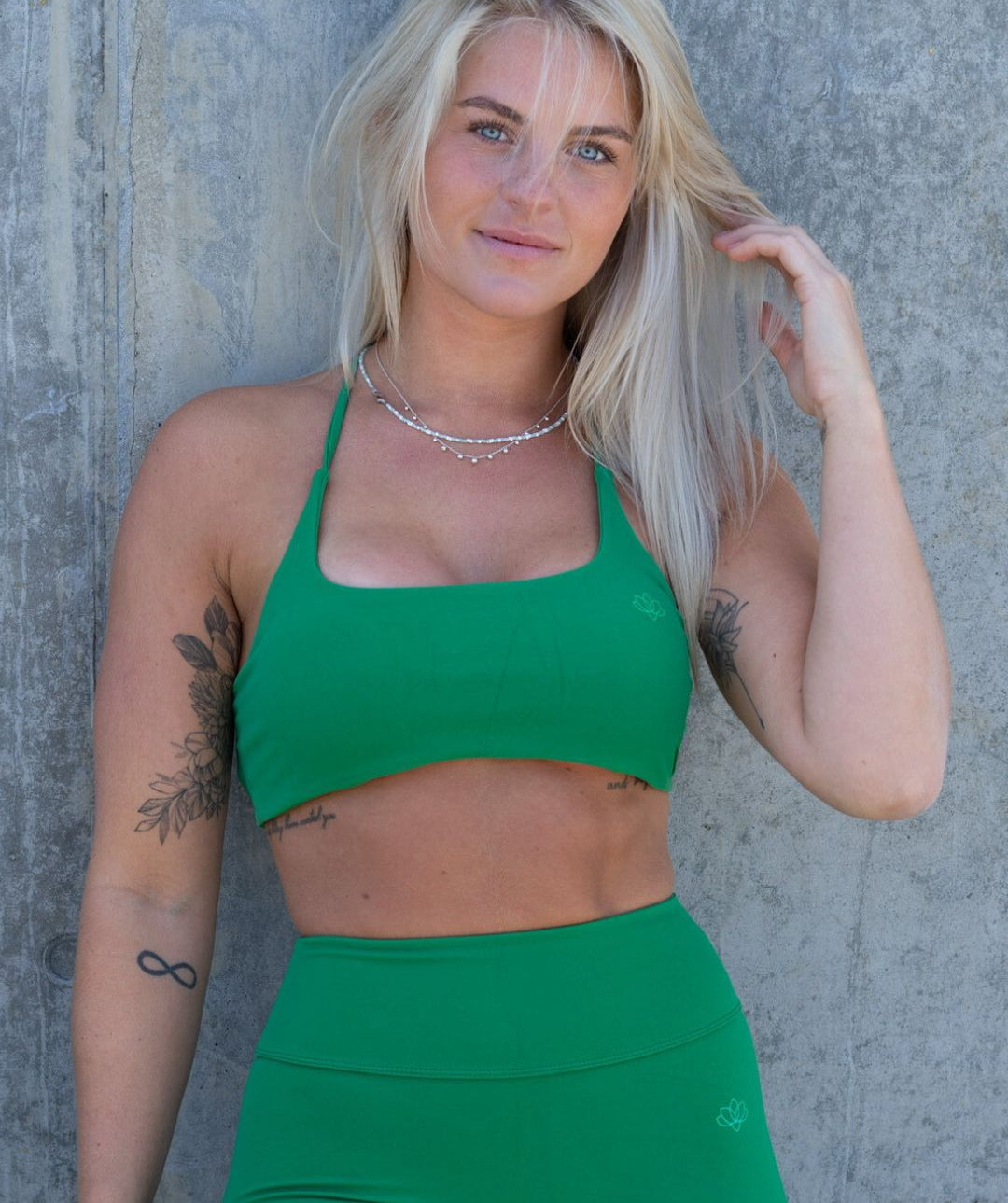 Jentle - Evy Sports Bra (Green)