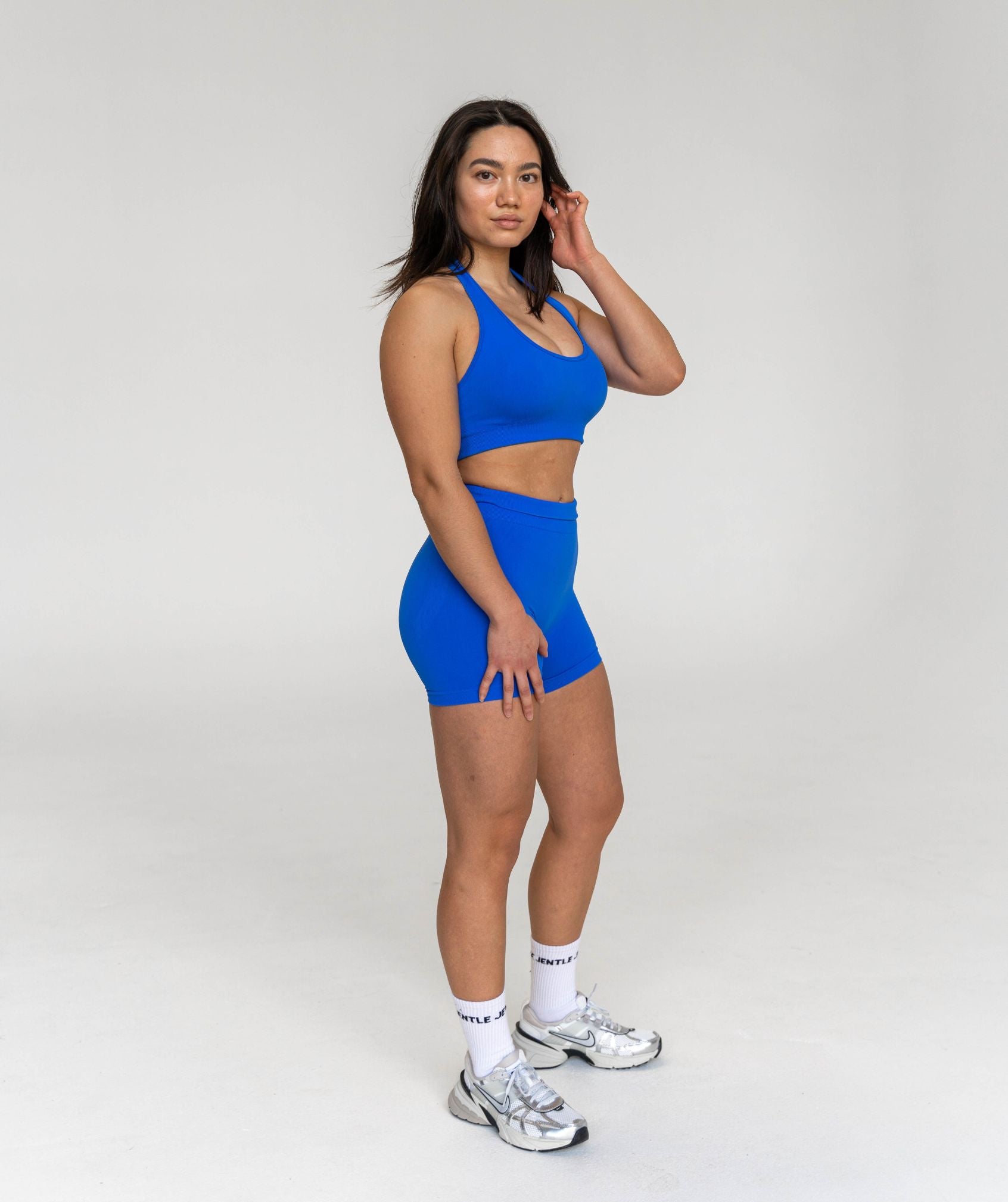 Jentle - Power Shorts (Blue)