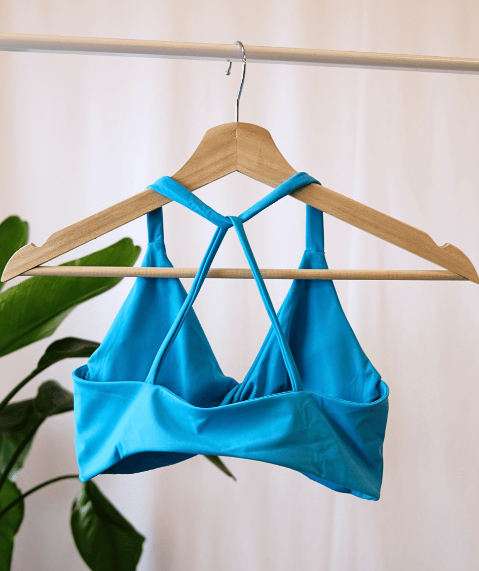 Jentle - Skylar Sports Bra (Light Blue)