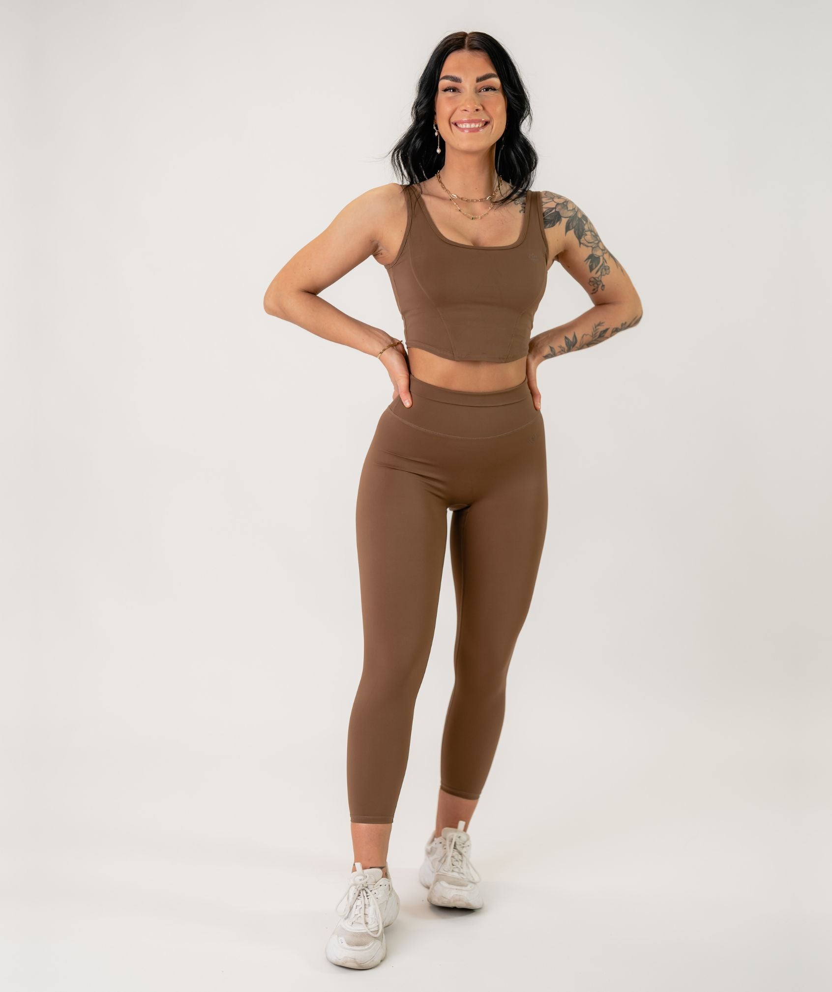 Jentle - Taylor Leggings (Brown)