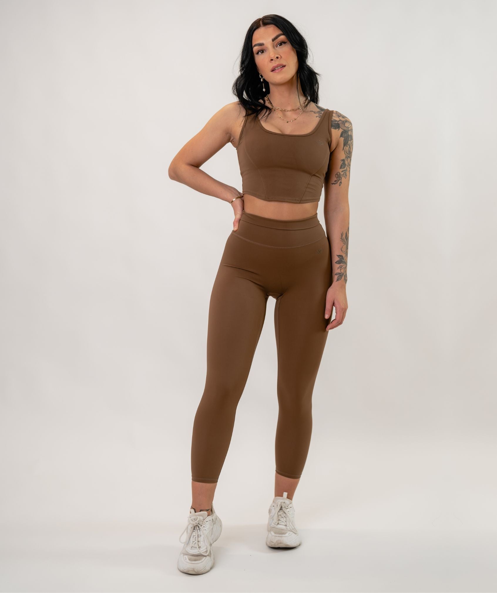 Jentle - Taylor Leggings (Brown)