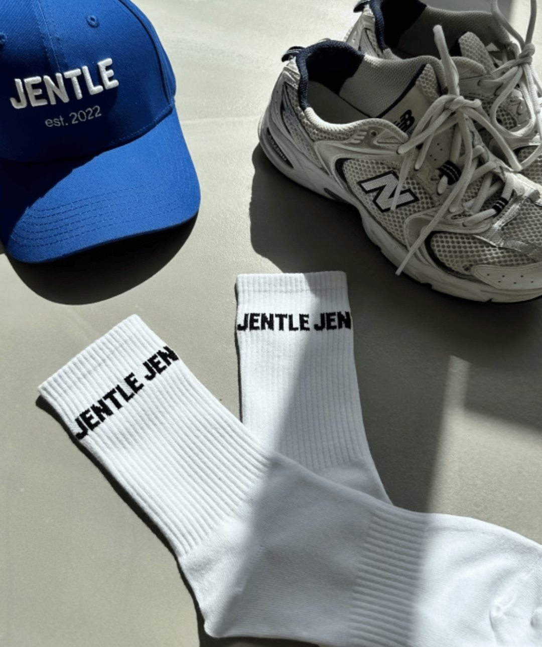 Jentle - Training Eda Socks (White)
