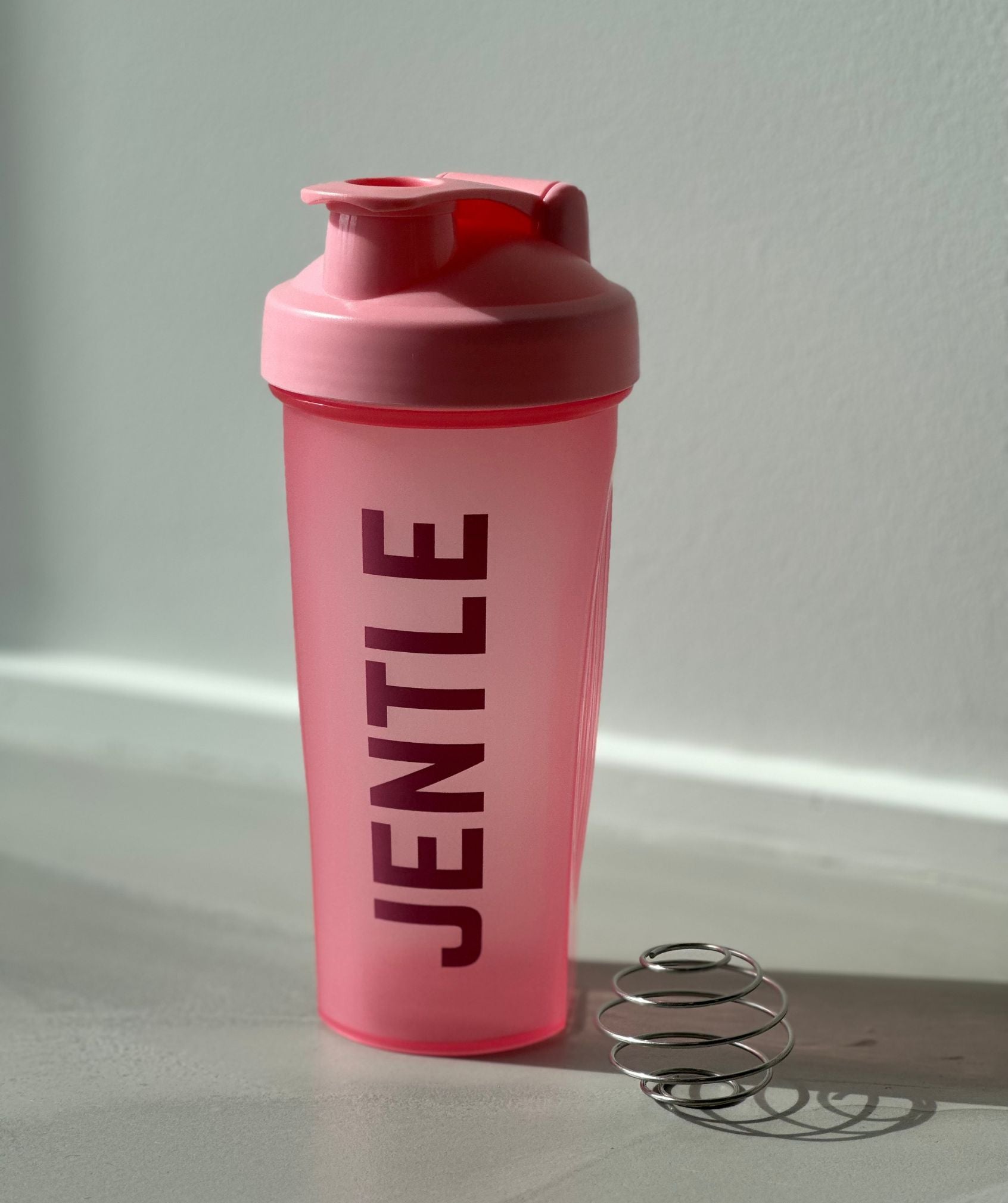Jentle - Shaker Bottle (Pink)