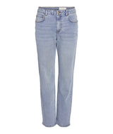 Noisy May - Guthie HW Straight Jeans (Light Blue Denim)
