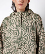 Noisy May - Sky L/S Printed Rainponcho (Nomad Zebra Kalamata)
