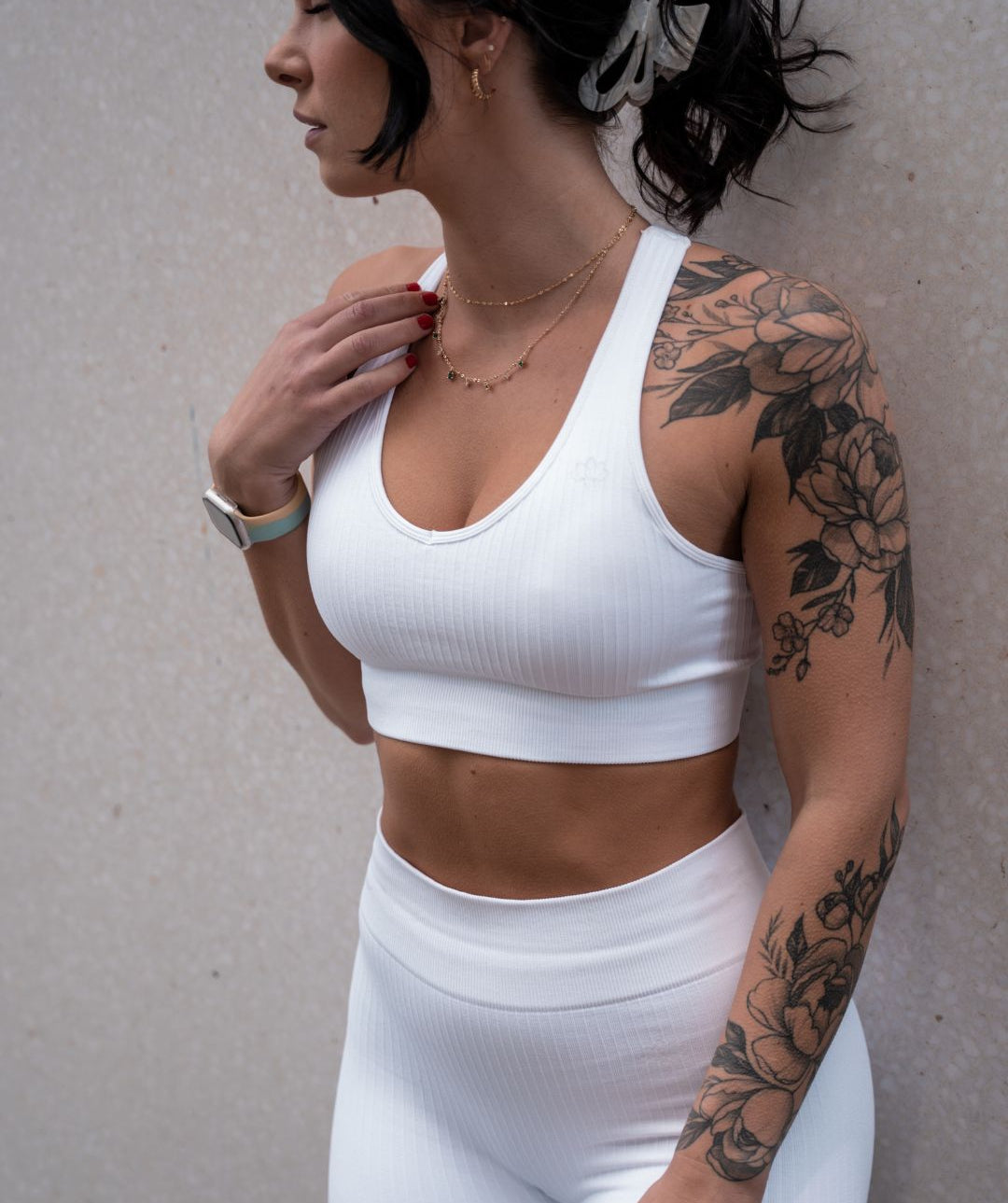 Spirit Sports Bra (White)