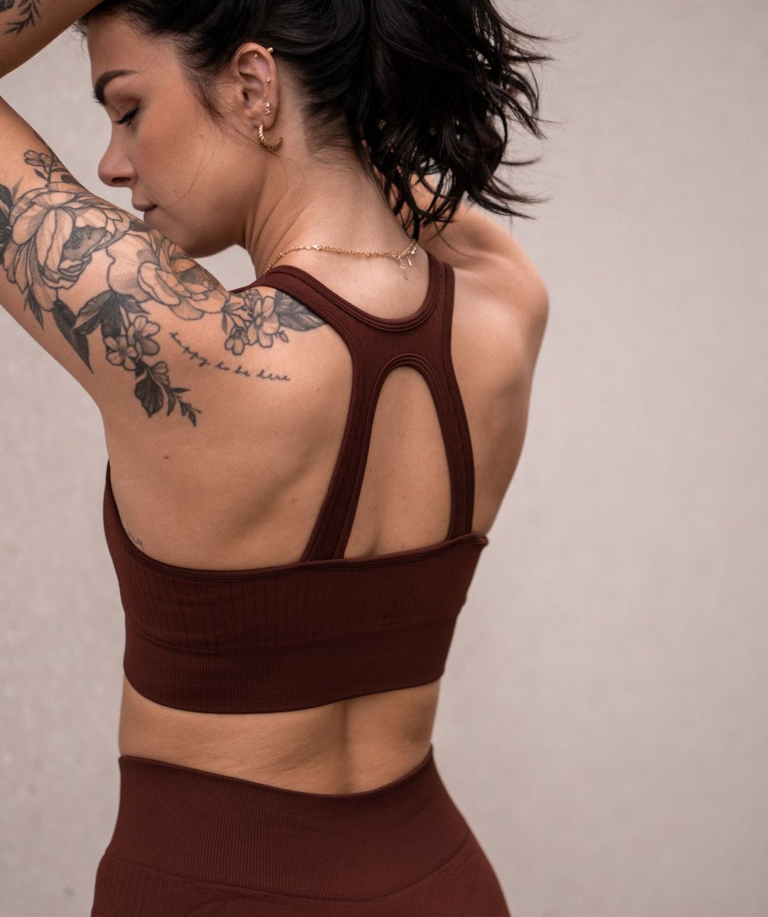 Spirit Sports Bra (Brown)
