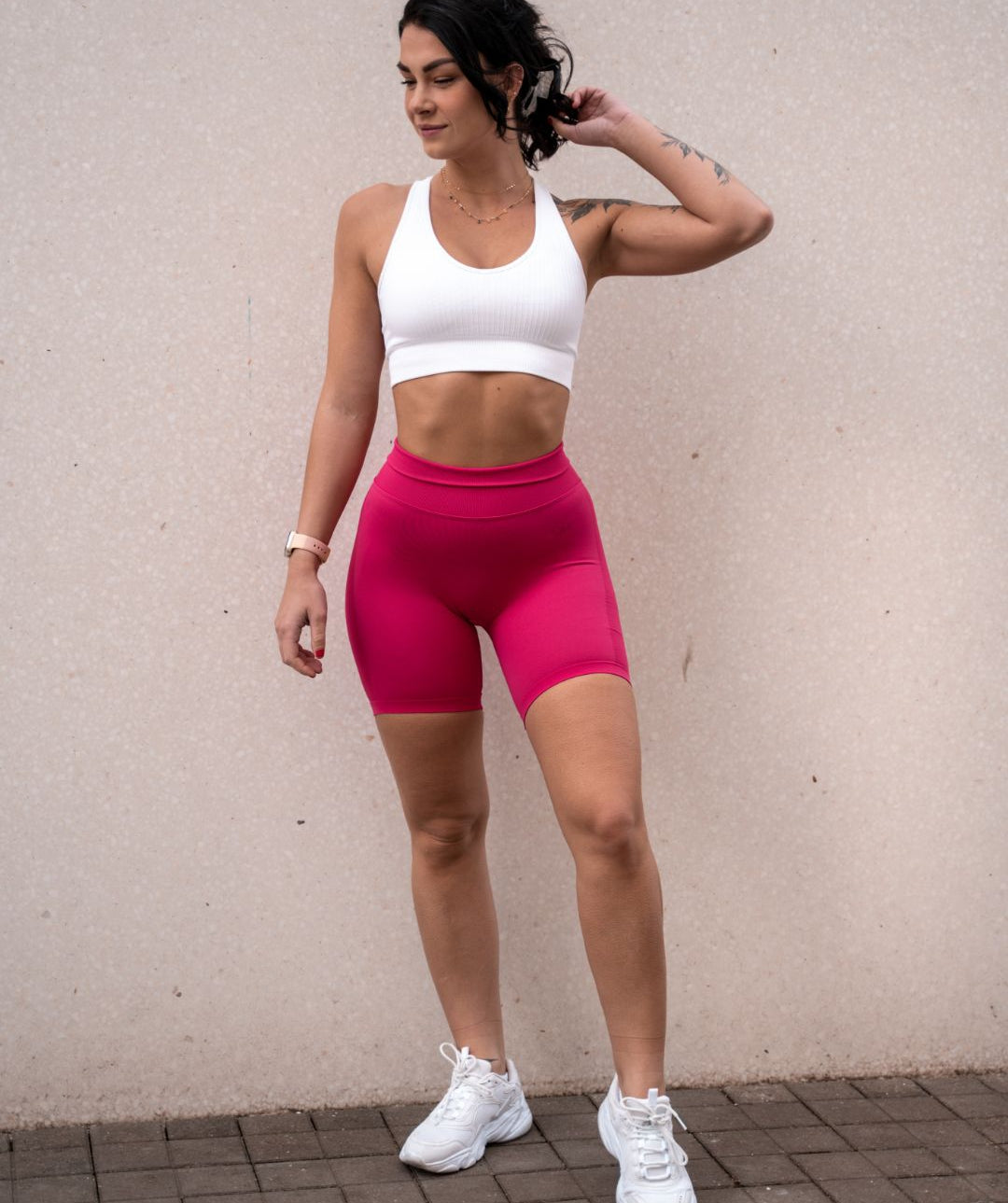 Energy Scrunch Shorts (Pink)