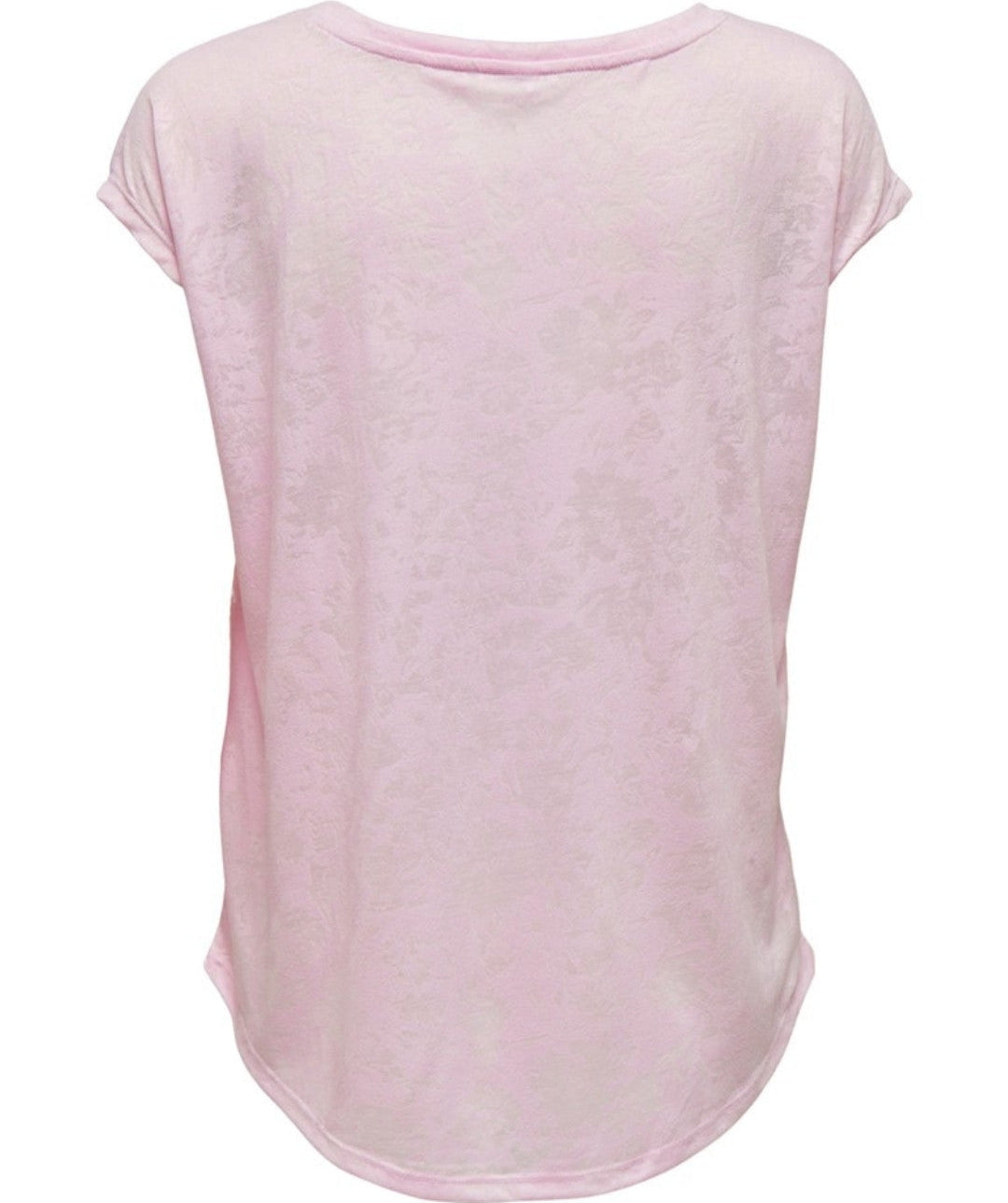 Only Play - Betta Curved Burnout SS Tee (Light Lilac)