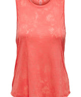 Only Play - Betta SL Burnout Top (Spiced Coral)