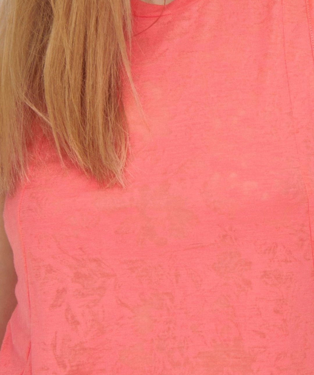 Only Play - Betta SL Burnout Top (Spiced Coral)