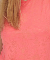 Only Play - Betta SL Burnout Top (Spiced Coral)