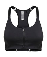 Only Play - Botilda F Zip Sports Bra (Black)