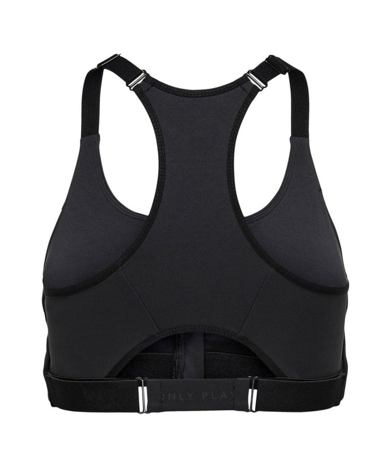 Only Play - Botilda F Zip Sports Bra (Black)
