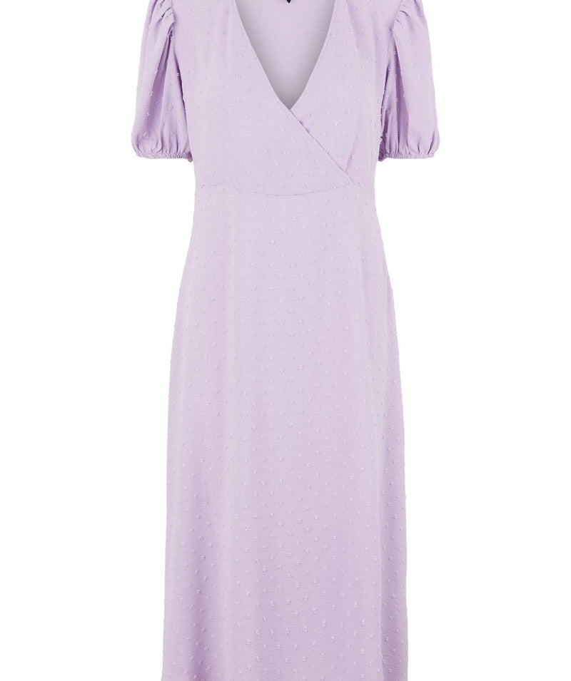 Pieces - Vivi S/S Midi Dress (Lavendula)
