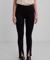Pieces - Karla Slit Flared Pants (Black)