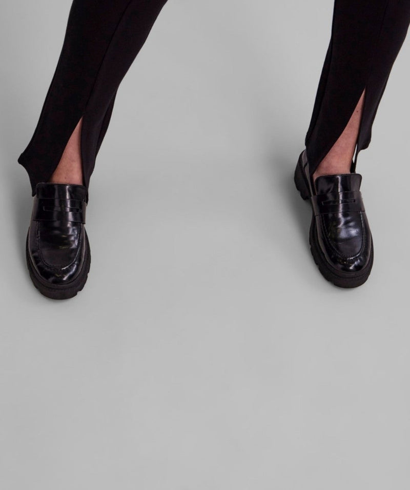 Pieces - Karla Slit Flared Pants (Black)