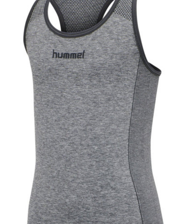 Hummel® - Junior Ava Seamless Top (Medium Melange)