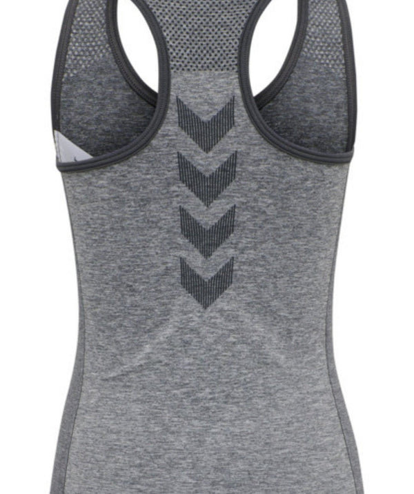 Hummel® - Junior Ava Seamless Top (Medium Melange)