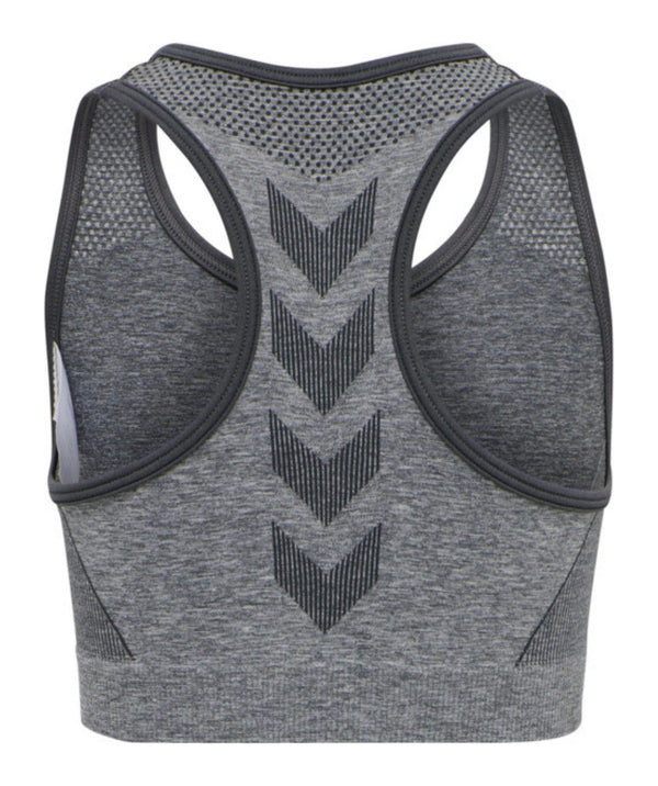 Hummel® - Junior Ava Seamless Sportstop (Medium Melange)