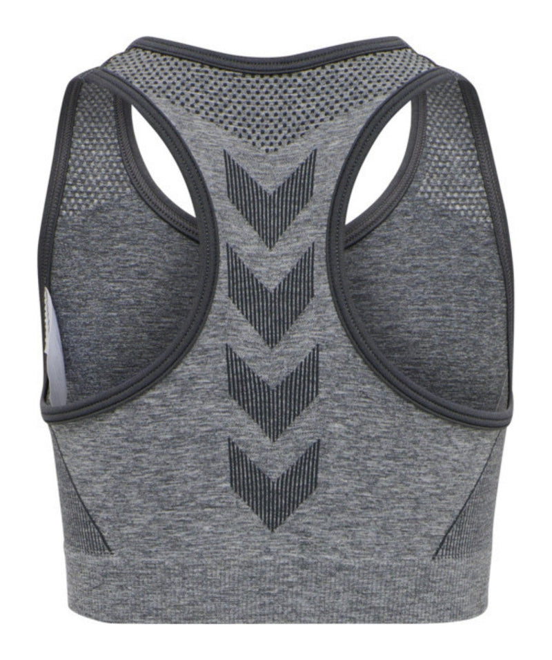 Hummel® - Junior Ava Seamless Sportstop (Medium Melange)