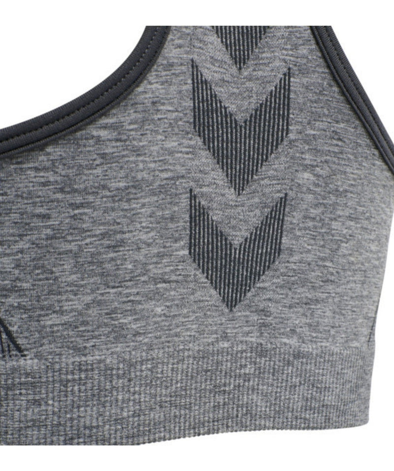 Hummel® - Junior Ava Seamless Sportstop (Medium Melange)