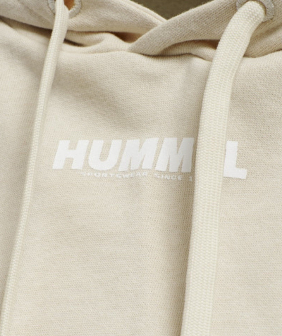 Hummel® - Legacy Cropped Hoodie (Pumice Stone)