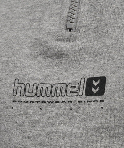 Hummel® - Nikka Cropped Halfzip (Grey Melange)