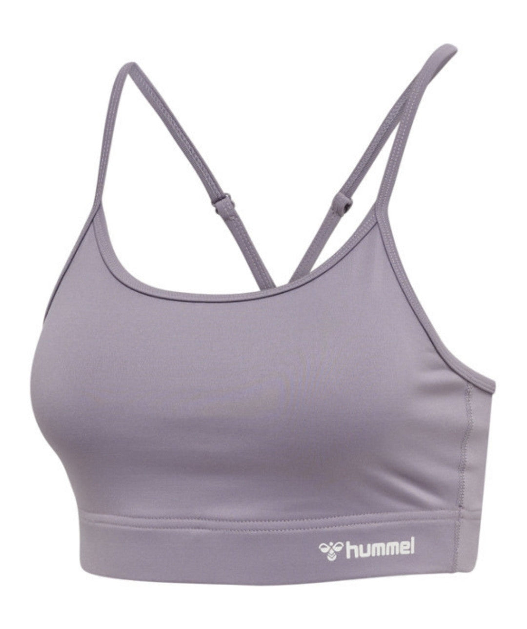 Hummel® - Chipo Padded Sports Bra (Minimal Gray)