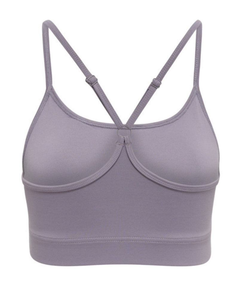 Hummel® - Chipo Padded Sports Bra (Minimal Gray)