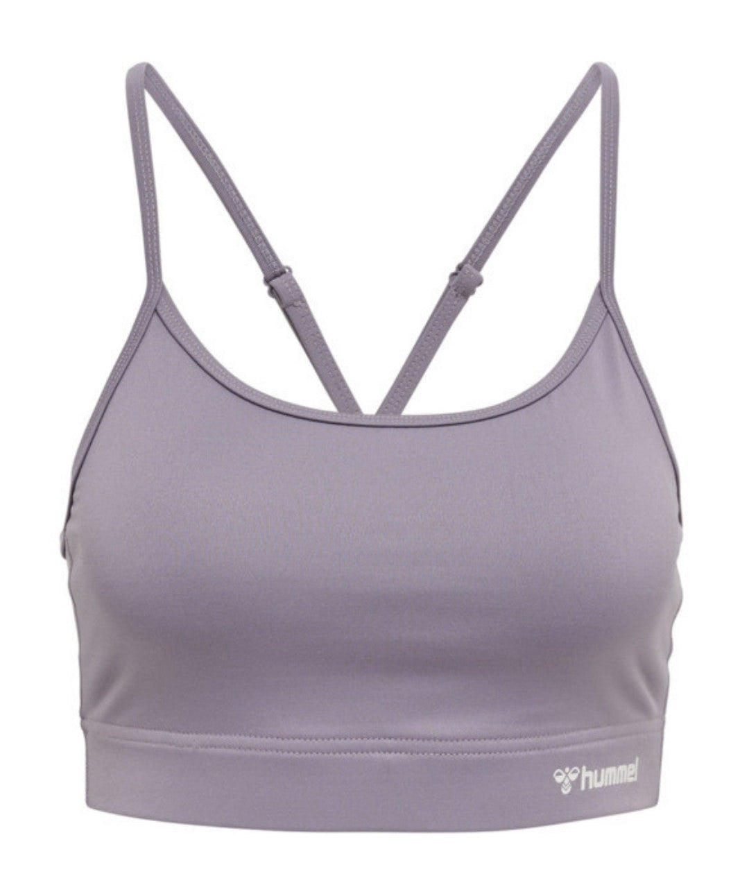 Hummel® - Chipo Padded Sports Bra (Minimal Gray)