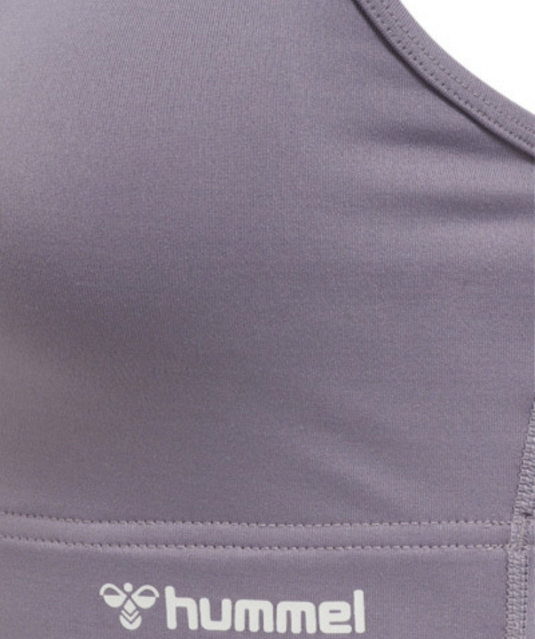 Hummel® - Chipo Padded Sports Bra (Minimal Gray)