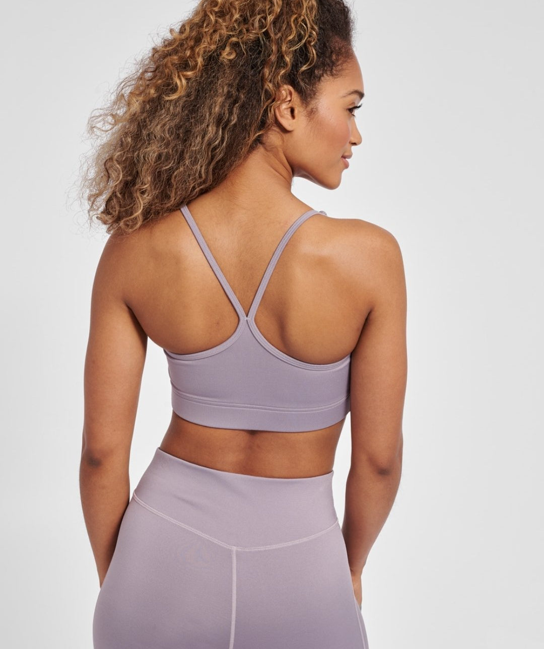 Hummel® - Chipo Padded Sports Bra (Minimal Gray)