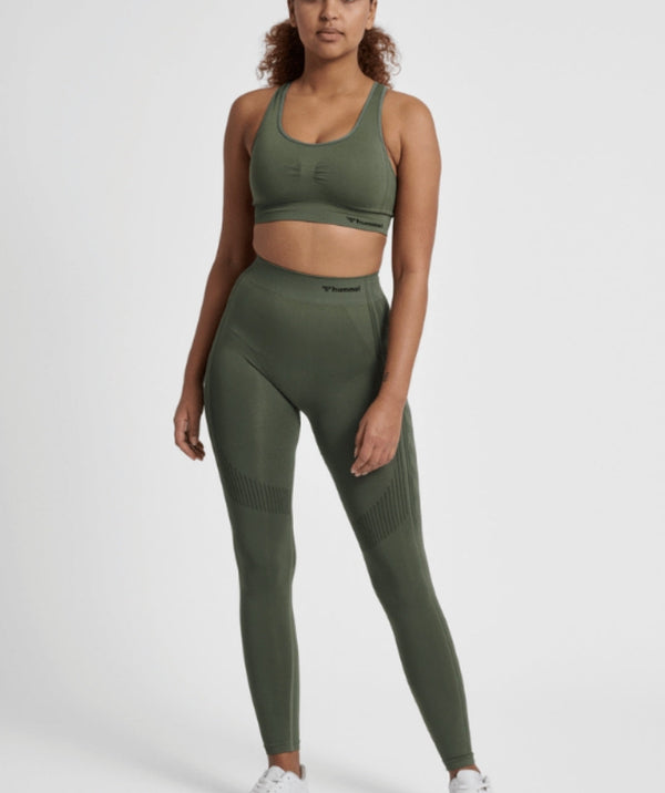 Hummel® - Shaping Seamless Sportsbh (Thyme)