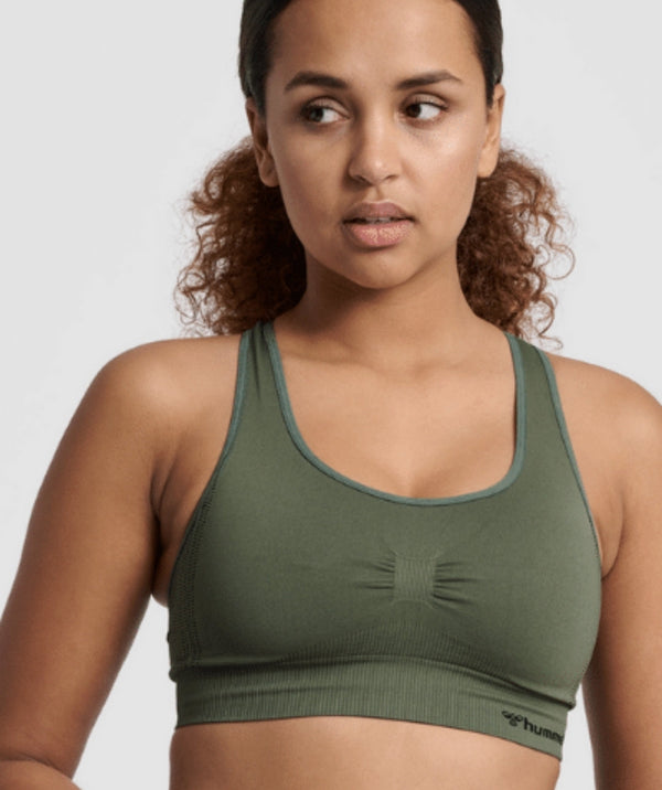 Hummel® - Shaping Seamless Sportsbh (Thyme)