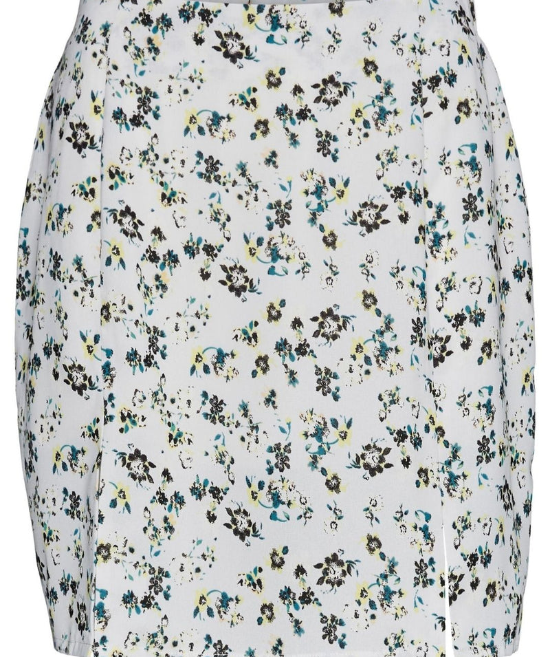 Noisy May - Joe HW Short Skirt (Illusion Blue/Flower)