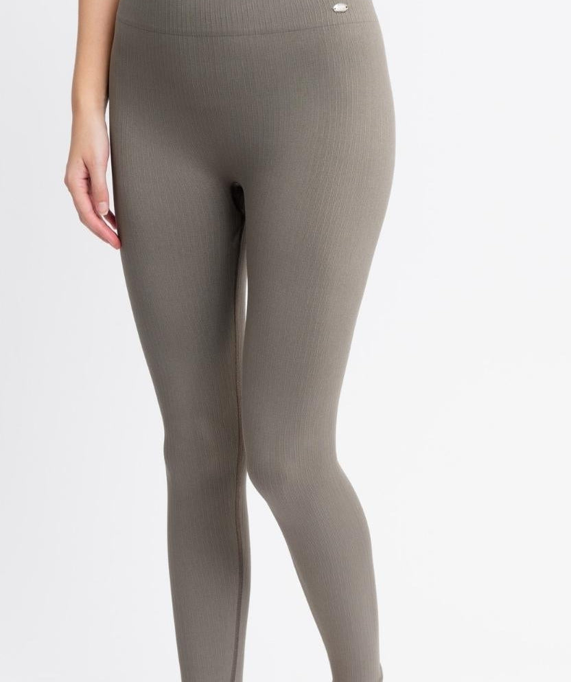 Drop Of Mindfulness - Jeane Leggings (Khaki)