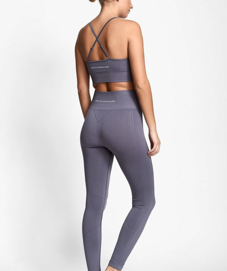 Drop of Mindfulness - Cora Leggings (Violet)