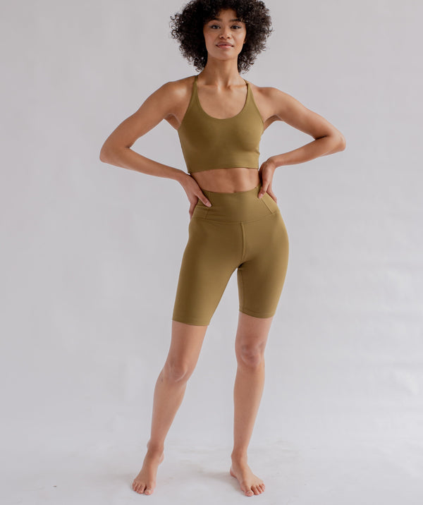 Girlfriend Collective - Cleo Sportsbh (Fern)