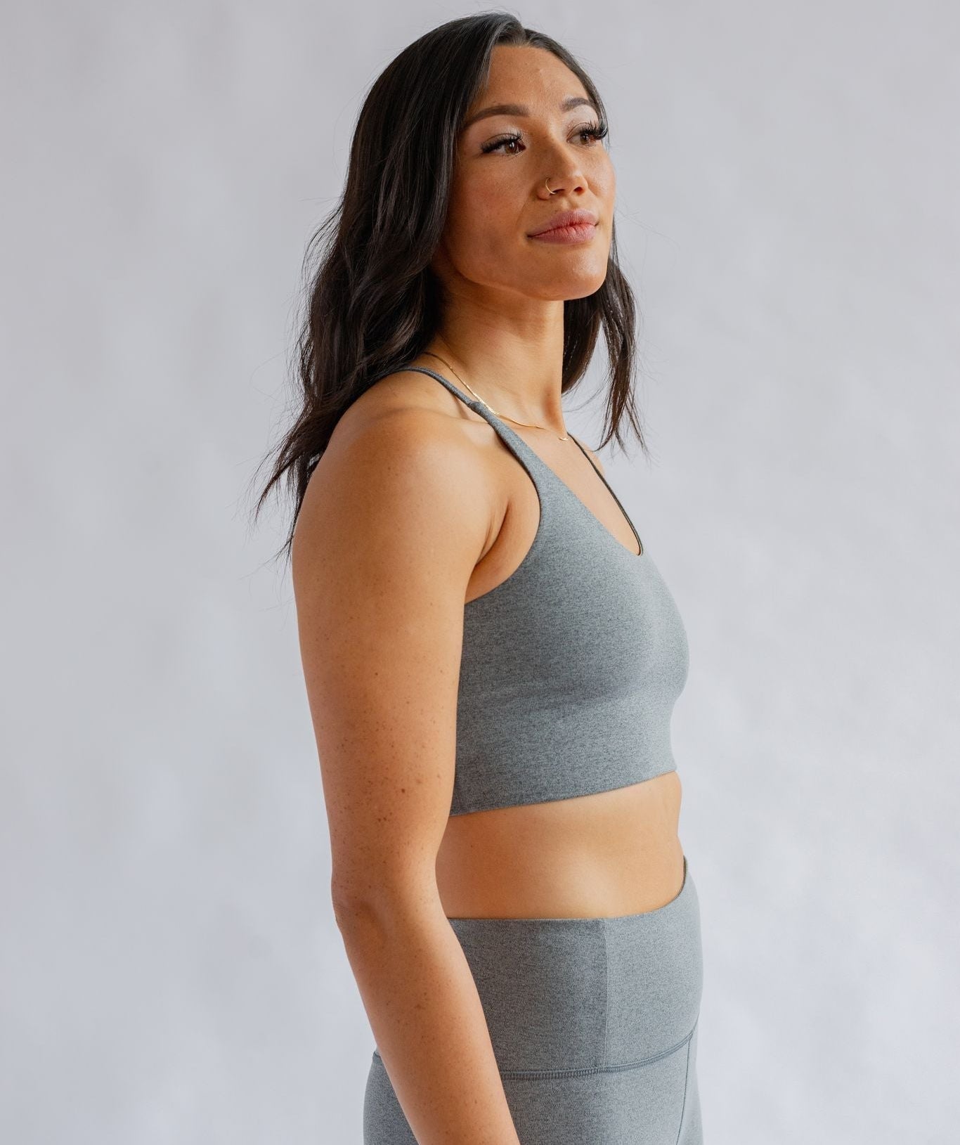 Girlfriend Collective - Cleo Sportsbh (Gravel)