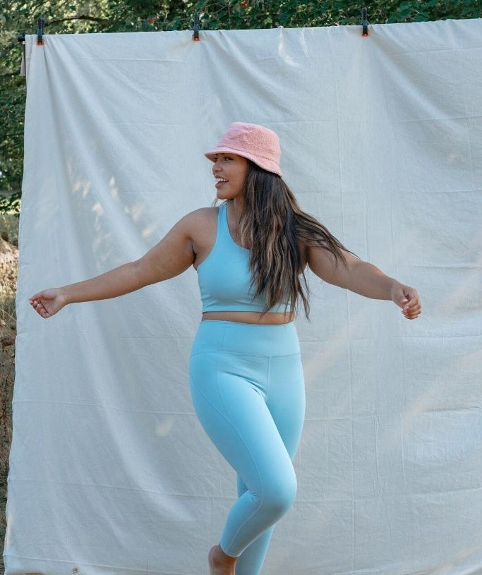 Girlfriend Collective - Compressive Leggings (Sky)