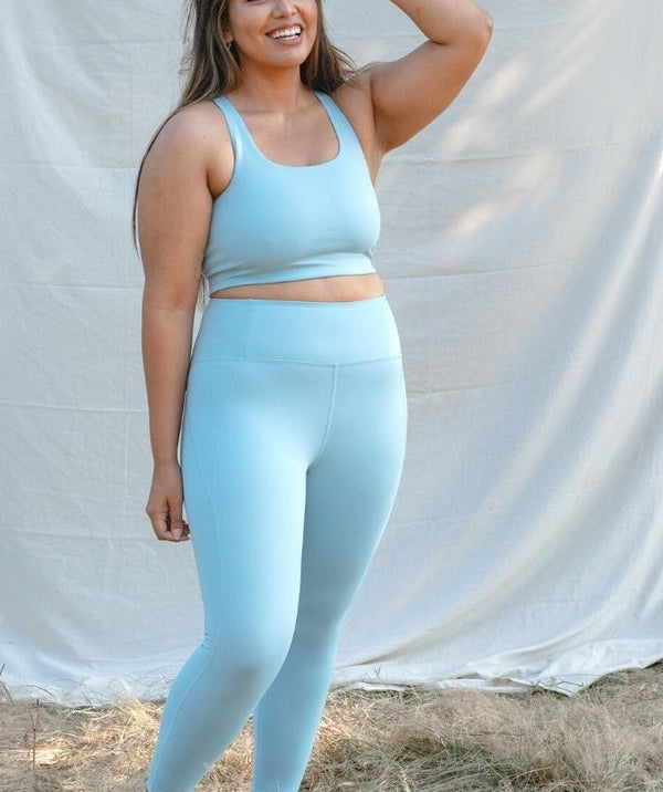 Girlfriend Collective - Compressive Leggings (Sky)