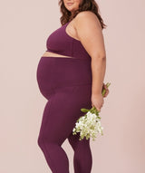 Girlfriend Collective - Maternity Leggings (Plum)