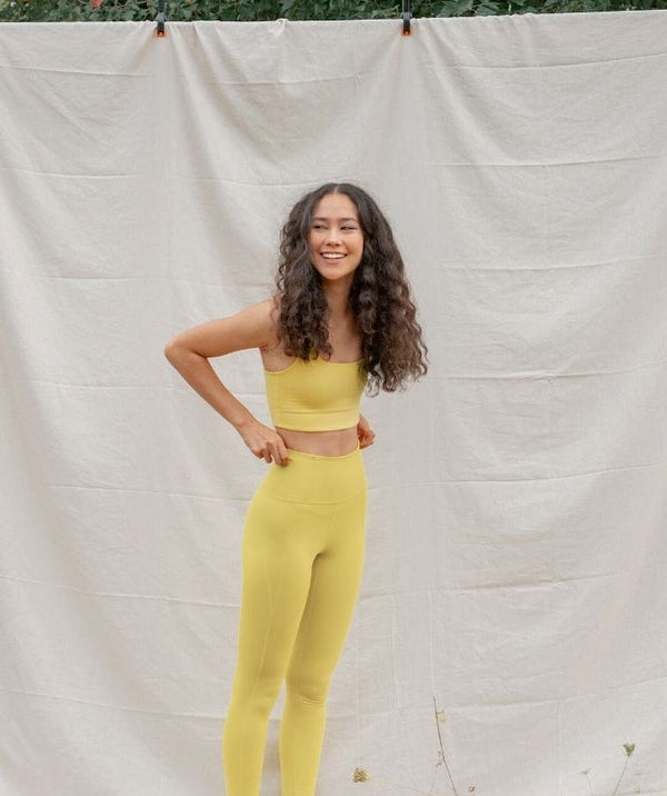 Girlfriend Collective - Paloma Sportsbh (Chartreuse)
