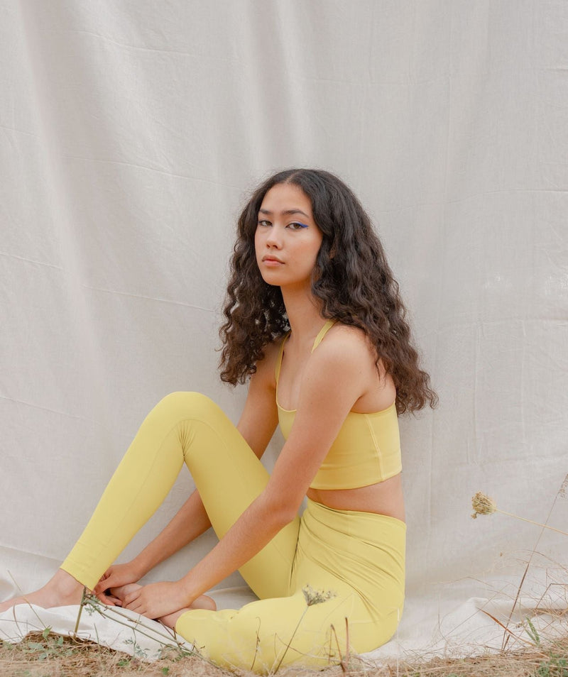 Girlfriend Collective - Compressive Leggings (Chartreuse)
