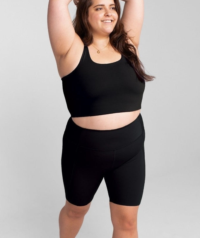 Girlfriend Collective - Biker Shorts (Black)