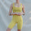 Girlfriend Collective - Biker Shorts (Chartreuse)