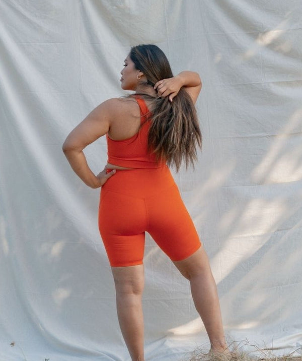 Girlfriend Collective - Biker Shorts (Tart)