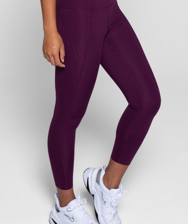 Girlfriend Collective - Compressive Leggings (Plum)