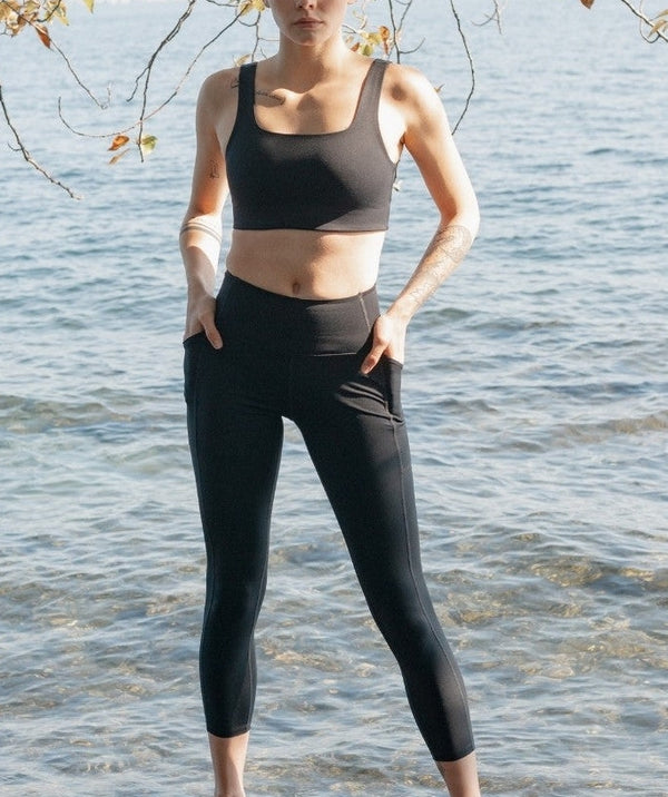 Girlfriend Collective - Pocket Leggings (Black)